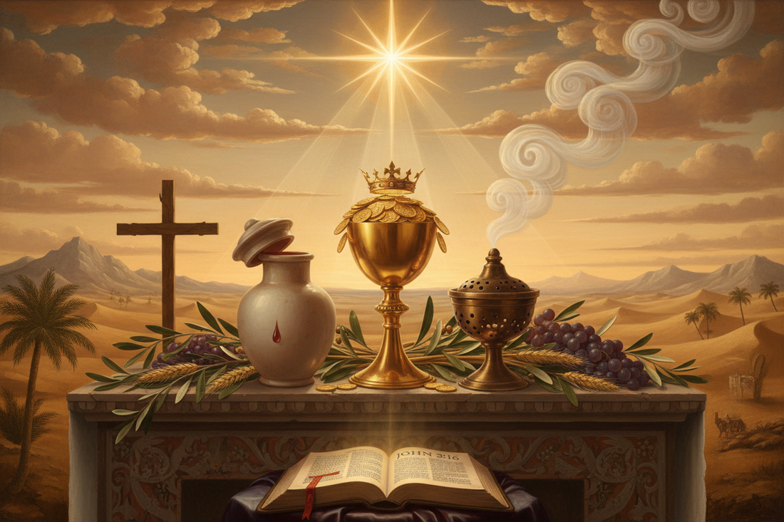 Discover the deeper symbolism behind the Wise Men’s gifts—gold, frankincense, and myrrh—and how their ancient meanings inspire modern spiritual practices.