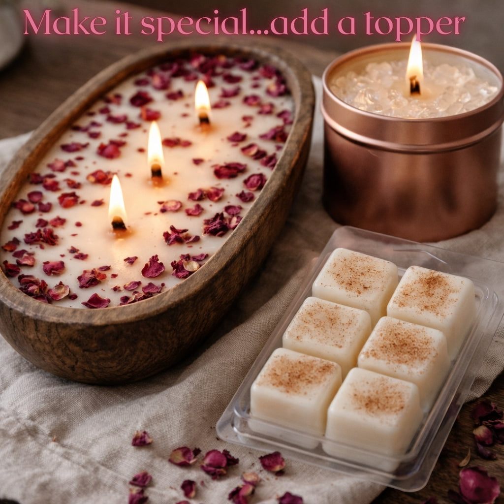 Wood Wick Soy Blend Candle 8 Oz| Create Your Own Scent|Folklore Apothecary