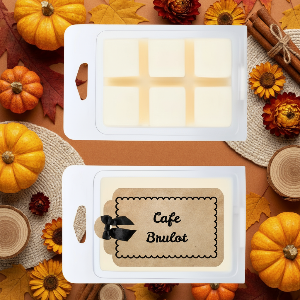 Warm & comforting blend of dark roast coffee, orange liqueur, spice & lemon in our hand-poured, soy blend wax melts will fill your home with seasonal charm. $5.00 USD